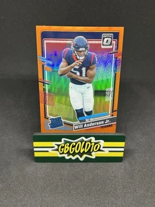 2023 Panini Donruss Optic - Rated Rookie Orange Prizm Will Anderson #’d /249 RC - Picture 1 of 2