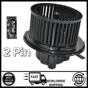Heater Blower Motor Fan 2-Pins FOR VW Audi Skoda Seat OEM Replacement 1K2819015 - Picture 1 of 6