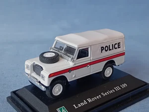 Cararama 1:72 00 Scale Land Rover Series III 109 Police Vehicle - New In Case. - Picture 1 of 6