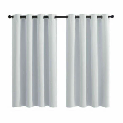 Outdoor Patio Curtains Waterproof Grommet Porch Decor Thermal Insulated Curtain - Image 1 of 4