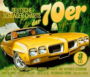 CD Deutsche Schlager Charts der 70er von Various Artists  3CDs - Bild 1 von 1