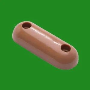 4X Amortiguadores Ovalados Para Asiento De Inodoro Marrón Reemplazo 60X22X12MM - Imagen 1 de 1