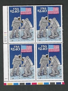 USA - Scott's #2419 Plate Block of Four MNH - Bild 1 von 2