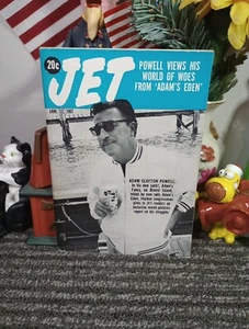 Jet Magazine Jan 12, 1967 Adam Clayton Powell Civil Rights - Picture 1 of 8