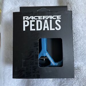 NEW RACE FACE RACEFACE ATLAS MTN MOUNTAIN BIKE BMX BICYCLE PLATFORM PEDALS BLUE
