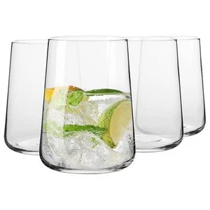 Krosno Infinity Gläser für Wasser Getränke Säfte | Set 4 | 490 ml | Spülmaschine - Foto 1 di 12