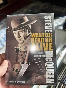 Steve McQueen Wanted Dead Or Alive Season 1 DVD Sealed - Picture 1 of 1