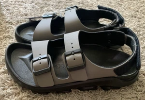 Birkenstock Mogami Terra Apex Gris Hormigón Talla 38 (7-7.5) *Nuevo con Pequeño Defecto - Imagen 1 de 17