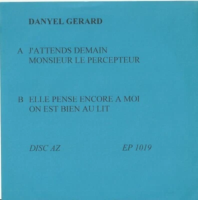 EP biem  DANYEL GERARD   J'ATTENDS DEMAIN   1965 - Photo 1/2