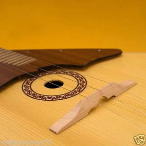 Bridge for Balalaika / Domra, Semi manufacture of Bridge, Height about 15mm Wood - Picture 1 of 12