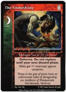The Unmasking Anthology I 2022 BCP V:TES VTES Vampire CCG - Picture 1 of 1