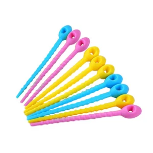 50 PCS Décoration Sac Cravates Fil Organisateur Cravates Attaches Fermeture Éclair - Photo 1/12