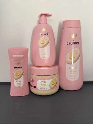 NUEVO - Juego de regalo de esmalte de limón Dove X Crumbl 🍋 Foto 1 de 2