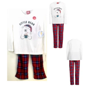 Family PJs Kids Little Bear Plaid Pajama Set Choose Size New Boys Girls - Picture 1 of 6