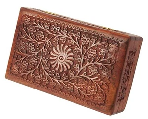 Handmade Wooden Jewellery Box for Women ( Size: 8 Inches ) - Picture 1 of 4