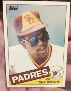 1985 Topps Tiffany Set-Break #660 Tony Gwynn NM-MT OR BETTER 