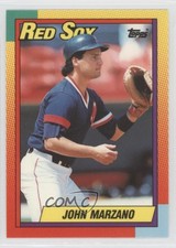 1990 Topps Traded Box Set Collector's Edition (Tiffany) John Marzano #69T