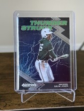 2022 Panini Prizm Draft Picks - Thunderstruck Silver Prizm #TH-DJ Druw Jones...
