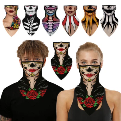 Clown Witch Balaclava Cycling Ski Neck Tube Scarf Snood Face Mask Warmer Bandana - Image 1 of 4