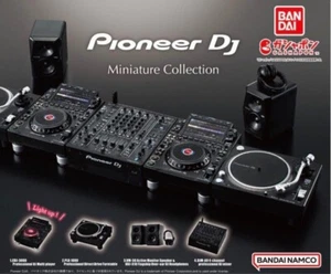 Pioneer DJ Miniature Collection Complete Set of 4 Capsule Toys from Japan - Picture 1 of 7