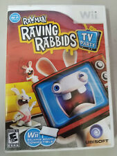 Rayman Raving Rabbids TV Party Nintendo Wii Complete tested