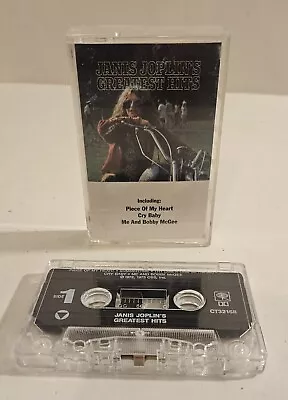 Janis Joplin's Greatest Hits Cassette Tape PCT-32168 Foto 1 de 4