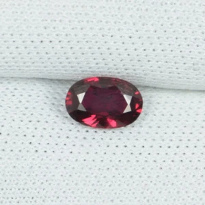 0.51 cts Fine Luster Natural Dark Ruby Oval From Mozambique....!!!! - Picture 1 of 2