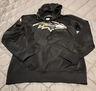 Baltimore Ravens Nike Therma-Fit NFL Licencia Oficial Sudadera con Capucha PEQUEÑA Foto 1 de 4
