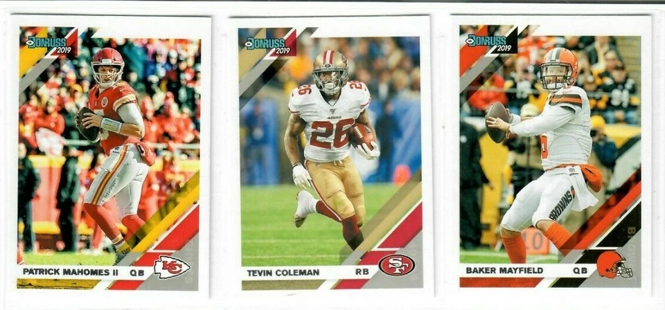 2019 Panini Donruss Football Base #1-250 You Pick BAKER MAHOMES BRADY FAVRE +++ - Image 1 of 1