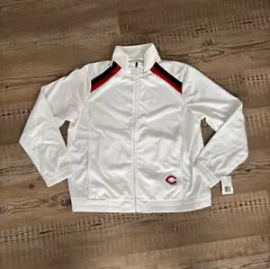 Women's G-III 4Her by Carl Banks White Cincinnati Reds Full-Zip Size XXL (K12) - Picture 1 of 2
