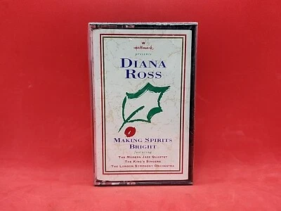 Hallmark 1994: Making Spirits Bright NEW SEALED Christmas Cassette DIANA ROSS - Image 1 of 4