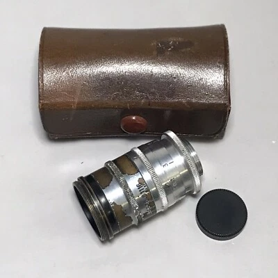 Lente de cine Kodak Anastigmat 35 mm f/3,5 montura D rara para cámara de película de 8 mm Pentax Q Foto 1 de 4