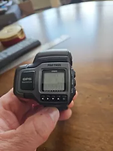 Vintage Casio PRT-1 Protrek Men’s Digital Watch GPS - Picture 1 of 8
