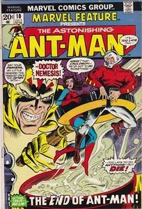 MARVEL FEATURE #10 Hank Pym Ant-Man Marvel July 1973 - Picture 1 of 2