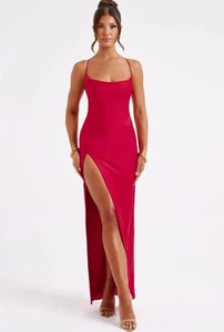 Premium Satin Sleeveless Sexy Backless Lace Up Dress - Picture 1 of 16