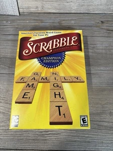 PC Scrabble Champion Edition con scatola di cartone 2008 Windows - Foto 1 di 5