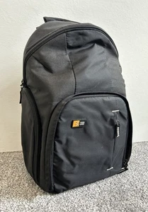 Case Logic Black Nylon Compact DSLR Camera Tablet Backpack  - Picture 1 of 7