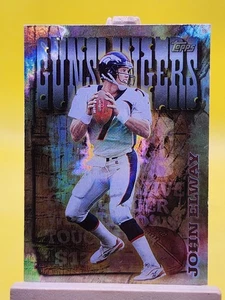 JOHN ELWAY 1998 Topps Season's Best GUNSLINGERS #10 DENVER BRONCOS Refractor - Picture 1 of 2