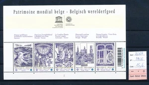 LS27285 Belgium 2009 unesco national heritage good sheet MNH fv 15,6 EUR - Imagen 1 de 1