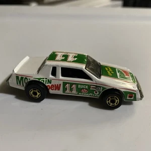 Vintage Hot Wheels 1983 Blackwall Mountain Dew Racing Stocker BW race Car 1/64 - Picture 1 of 6