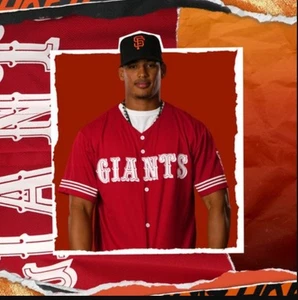 NEW SAN FRANCISCO SF GIANTS 49ERS FORTY-NINERS JERSEY X-LARGE SIZE,  SGA - Picture 1 of 3