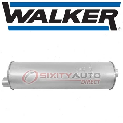Walker Quiet-Flow Exhaust Muffler for 1987-1996 Ford F-250 4.9L 5.0L L6 V8 - pd Foto 1 de 4