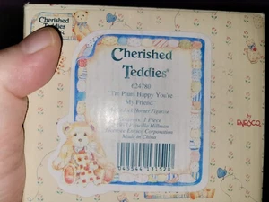CHERISHED TEDDIES LITTLE JACK HORNER. I’m Plum Happy You!re My Friend 624780 - Picture 1 of 3
