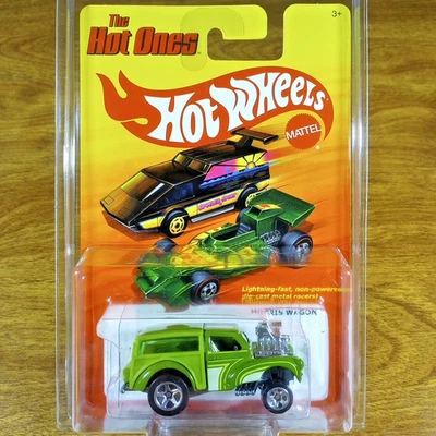 Hot Wheels The Hot Ones Morris Wagon Green 5 Spoke Thailand 2011 Minor 1000 - Image 1 of 3