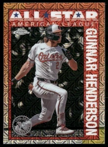 2025 Gunnar Henderson Topps Series 2 Chrome All Star Silver Pack Mojo 90ASC-40 - Picture 1 of 2