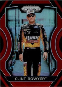2018 Panini Prizm Prizms Red #48 Clint Bowyer /75 - RAC - Picture 1 of 2