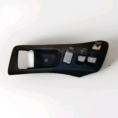 Toyota Celica 1990-1993 pasajero izquierdo ventana eléctrica cerradura puerta tirador manija bisel Foto 1 de 2