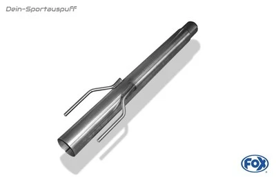 Fox Acero Inoxidable Silenciador Previo Sound-Tubo Opel Vectra C OPC Caravan - Imagen 1 de 2