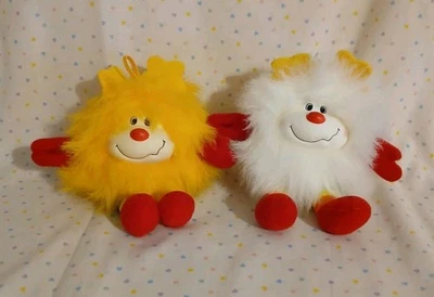Vintage 1983 Hallmark Rainbow Brite White Yellow Sprite Stuffed Animal Plush 6” - Image 1 of 4