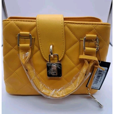 Bebe Women's Kellen Satchel Bag Sunflower Small - Image 1 of 4